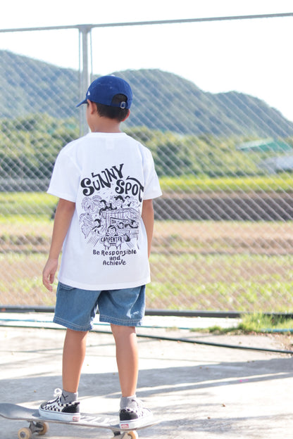 Kids monkey tee